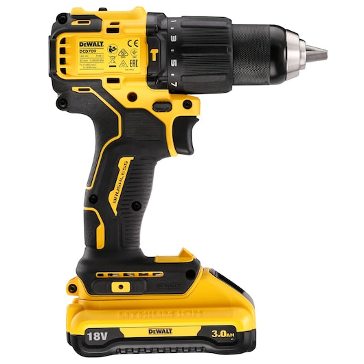 Dewalt (DCD709L2T-QW) 18V XR® Brushless Hammer Drill Driver - 2 x 3Ah