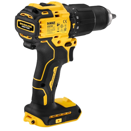 Dewalt (DCD709N-XJ) 18V XR® Brushless Hammer Drill Driver - Bare Tool Only