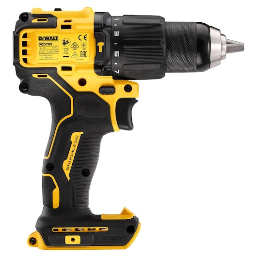 Dewalt (DCD709N-XJ) 18V XR® Brushless Hammer Drill Driver - Bare Tool Only