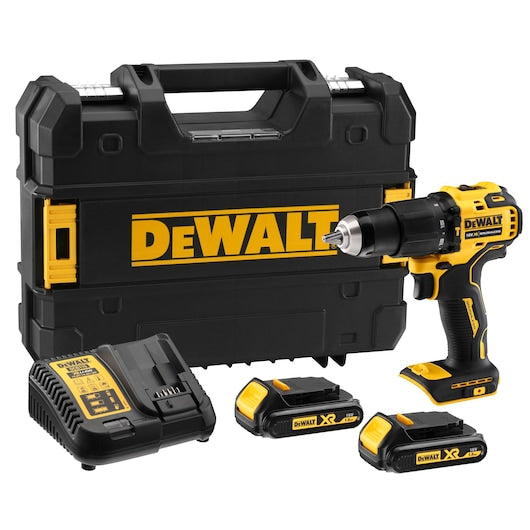 Dewalt (DCD709S2T-QW) 18V XR® Brushless Hammer Drill Driver - 2 x 1.5Ah