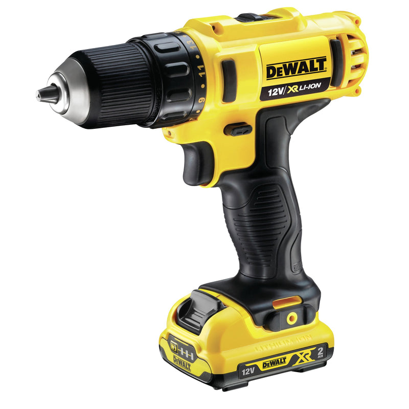 Dewalt (DCD710D2-QW) 12V XR Drill Driver - 2 x 2Ah