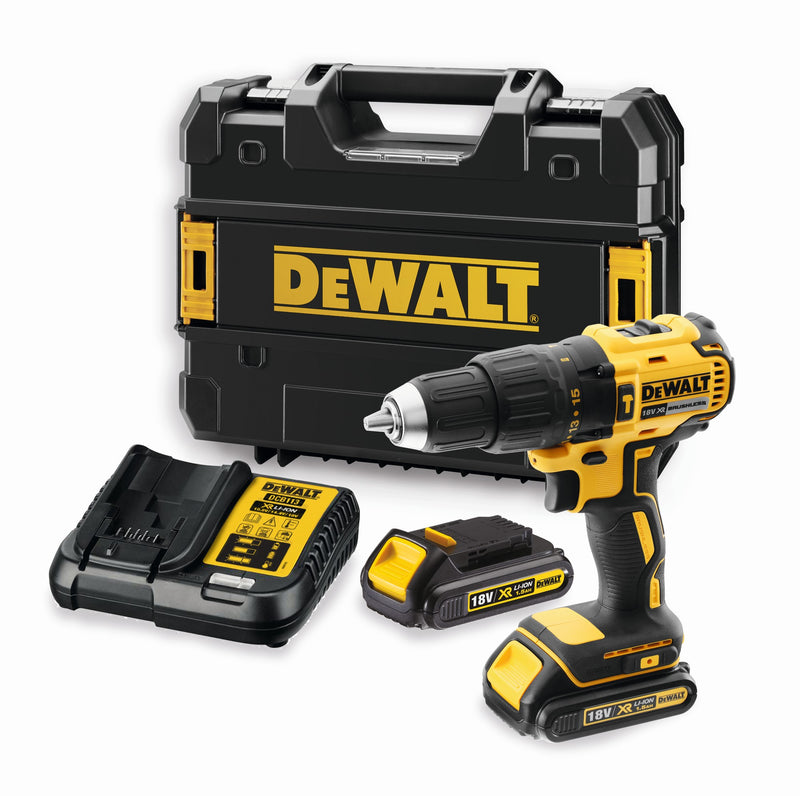 Dewalt (DCD778S2T-QW) 18V XR Brushless Hammer Drill Driver - 2 x 1.5Ah