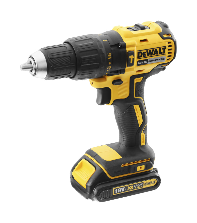 Dewalt (DCD778S2T-QW) 18V XR Brushless Hammer Drill Driver - 2 x 1.5Ah