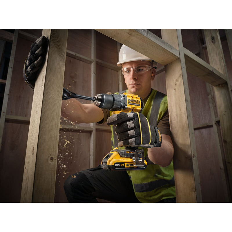 Taladro atornillador compacto sin escobillas XR de 18 V Dewalt (DCD794D2T-QW) - 2 x 4 Ah