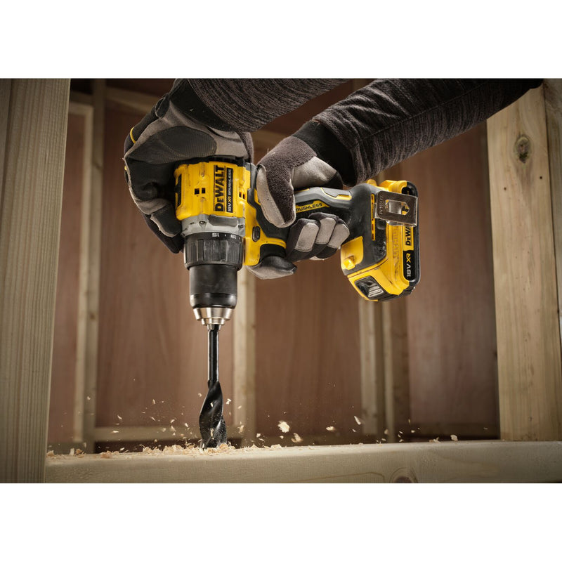 Taladro atornillador compacto sin escobillas XR de 18 V Dewalt (DCD794D2T-QW) - 2 x 4 Ah