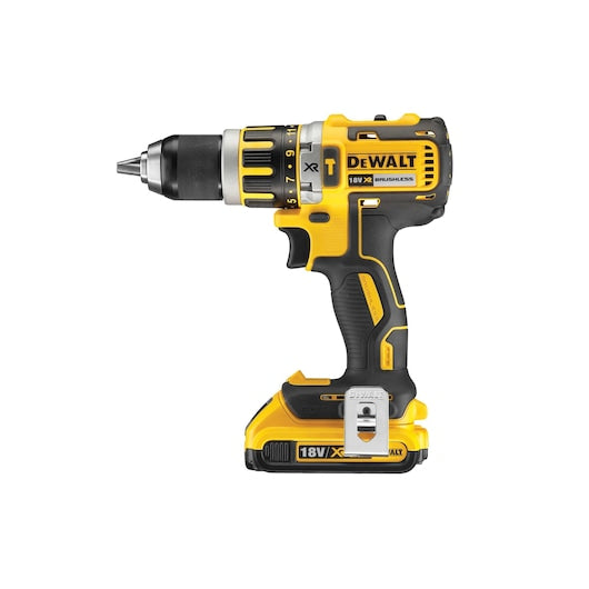 Dewalt (DCD795D2-QW) 18V XR Brushless Hammer Drill Driver - 2 X 2Ah