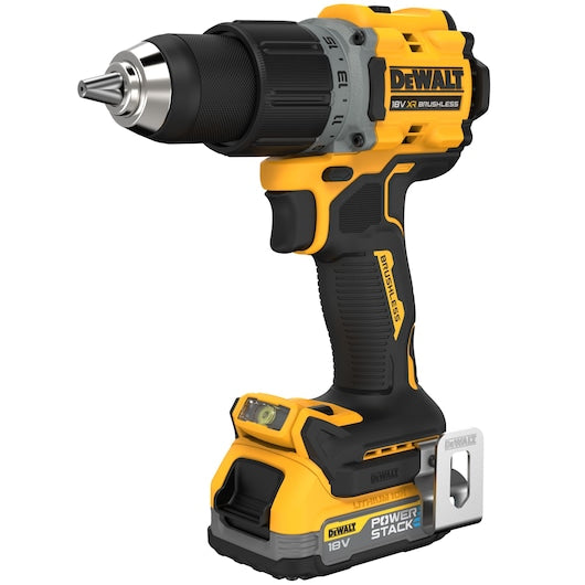 Dewalt (DCD800E1T-QW) 18V XR® Brushless Drill Driver - 1 x POWERSTACK 1.7Ah