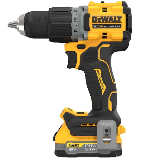 Dewalt (DCD800E1T-QW) 18V XR® Brushless Drill Driver - 1 x POWERSTACK 1.7Ah