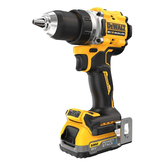 Dewalt (DCD800E2T-QW) 18V XR® Brushless Drill Driver - 2 x POWERSTACK 1.7Ah