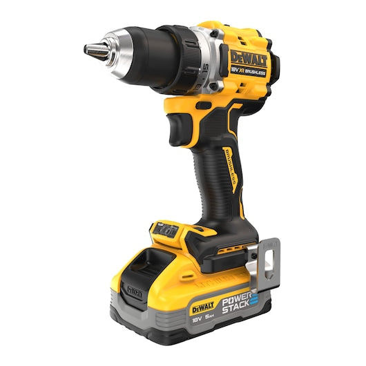 Dewalt (DCD800H2T-QW) 18V XR® Brushless Drill Driver - 2 x POWERSTACK 5Ah