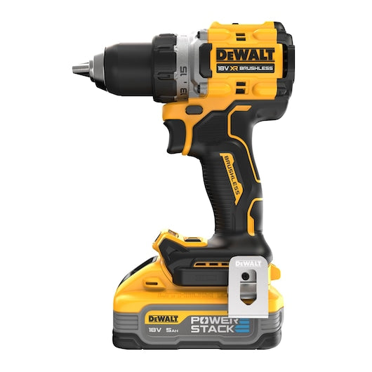 Dewalt (DCD800H2T-QW) 18V XR® Brushless Drill Driver - 2 x POWERSTACK 5Ah