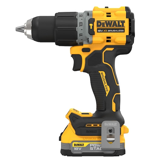 Dewalt (DCD805E1T-QW) 18V XR® Brushless Hammer Drill Driver - 1 x POWERSTACK 1.7Ah