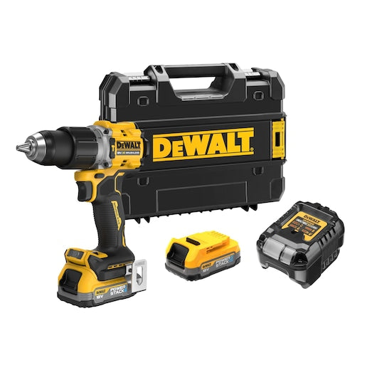 Dewalt (DCD805E2T-QW) 18V XR® Brushless Hammer Drill Driver - 2 x POWERSTACK 1.7Ah