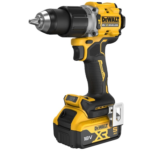 Dewalt (DCD805P2T-QW) 18V XR® Brushless Hammer Drill Driver - 2 x 5Ah