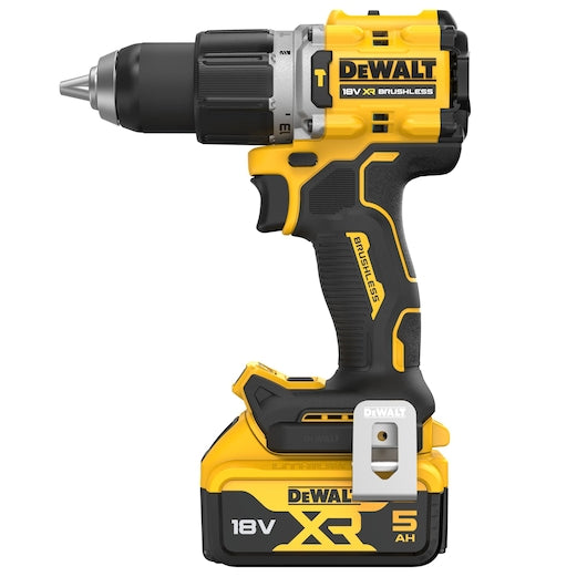 Dewalt (DCD805P2T-QW) 18V XR® Brushless Hammer Drill Driver - 2 x 5Ah