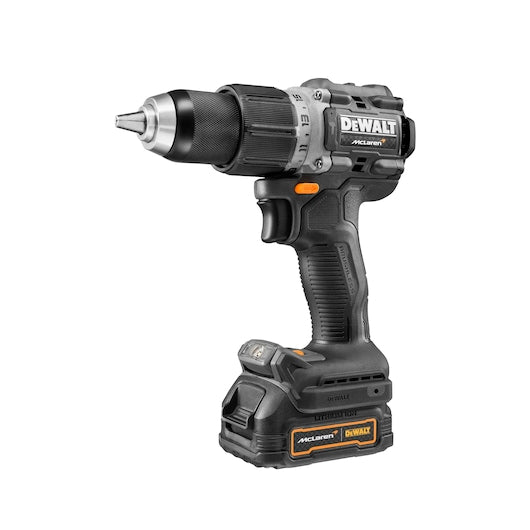 Dewalt (DCD85ME2GT-QW) 18V XR Brushless Hammer Drill Driver - DEWALT x McLaren F1 Team LIMITED Edition - 2 X 1.7 Ah GFN POWERSTACK BATTERIES