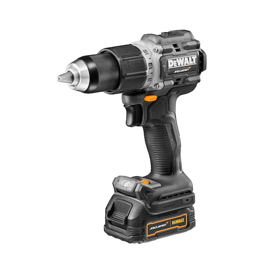 Dewalt (DCD85ME2GT-QW) 18V XR Brushless Hammer Drill Driver - DEWALT x McLaren F1 Team LIMITED Edition - 2 X 1.7 Ah GFN POWERSTACK BATTERIES