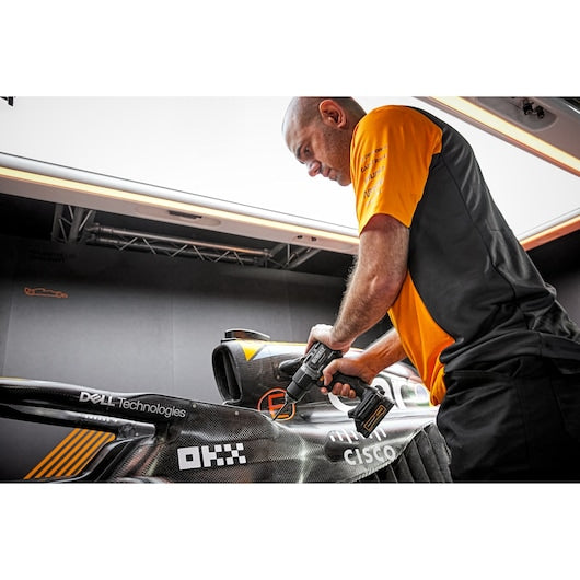 Dewalt (DCD85ME2GT-QW) 18V XR Brushless Hammer Drill Driver - DEWALT x McLaren F1 Team LIMITED Edition - 2 X 1.7 Ah GFN POWERSTACK BATTERIES