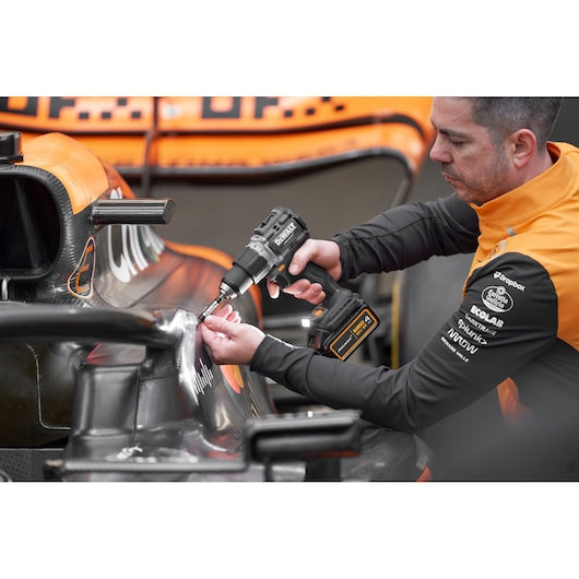 Dewalt (DCD85MM1T-QW) DEWALT® x McLaren F1 Team 18V XR® Brushless Hammer Drill Driver - 1 x 4Ah