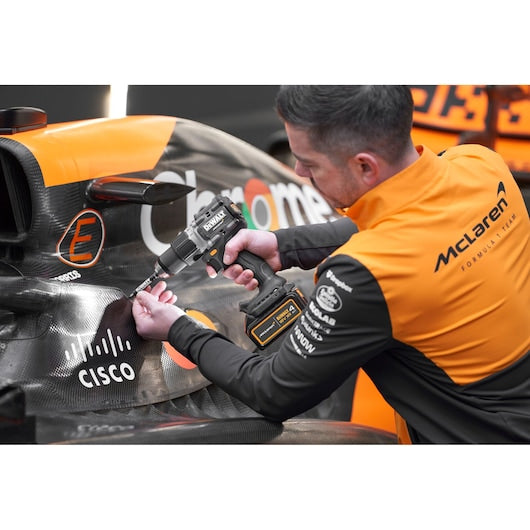 Dewalt (DCD85MM1T-QW) DEWALT® x McLaren F1 Team 18V XR® Brushless Hammer Drill Driver - 1 x 4Ah