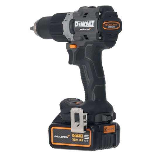 Dewalt (DCD85MP2T-QW) DEWALT® x McLaren F1 Team 18V XR® Brushless Hammer Drill Driver - 2 x 5Ah