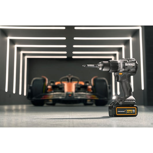 Dewalt (DCD85MP2T-QW) DEWALT® x McLaren F1 Team 18V XR® Brushless Hammer Drill Driver - 2 x 5Ah