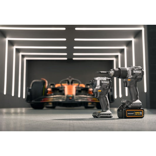 Dewalt (DCD85MP2T-QW) DEWALT® x McLaren F1 Team 18V XR® Brushless Hammer Drill Driver - 2 x 5Ah