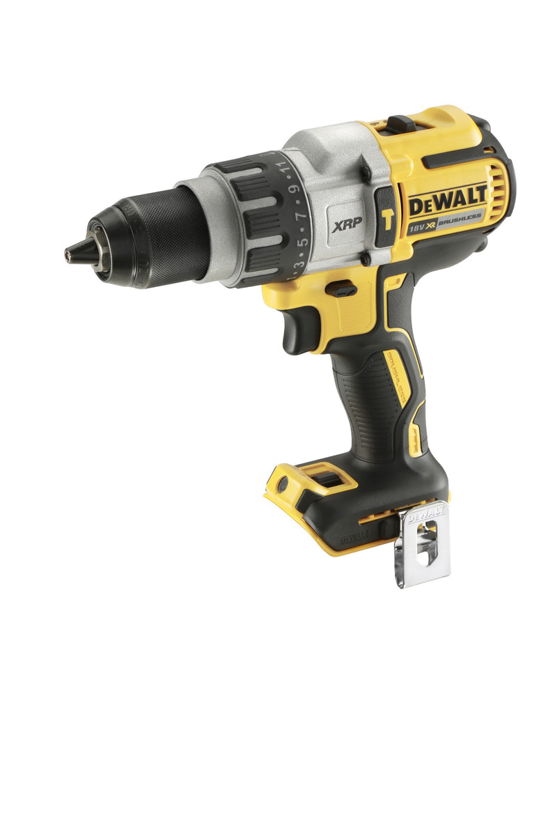 Taladro atornillador percutor premium sin escobillas Dewalt (DCD996NT-XJ) XR de 18 V (solo herramienta)