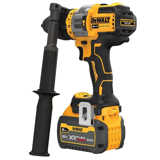 Dewalt (DCD999T1-QW) 18V XR® XRP Brushless Hammer Drill Driver with FLEXVOLT® ADVANTAGE - 1 x 6Ah