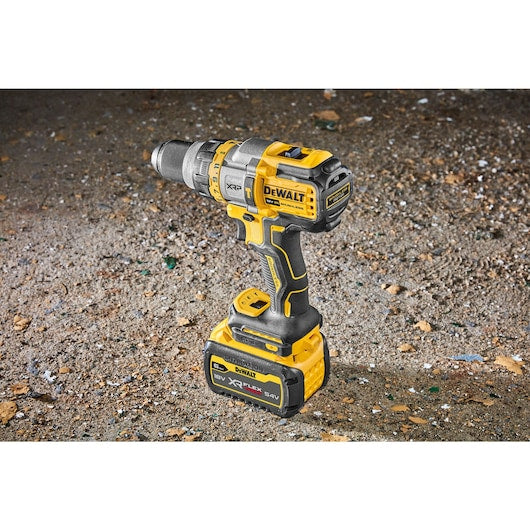 Dewalt (DCD999T1-QW) 18V XR® XRP Brushless Hammer Drill Driver with FLEXVOLT® ADVANTAGE - 1 x 6Ah