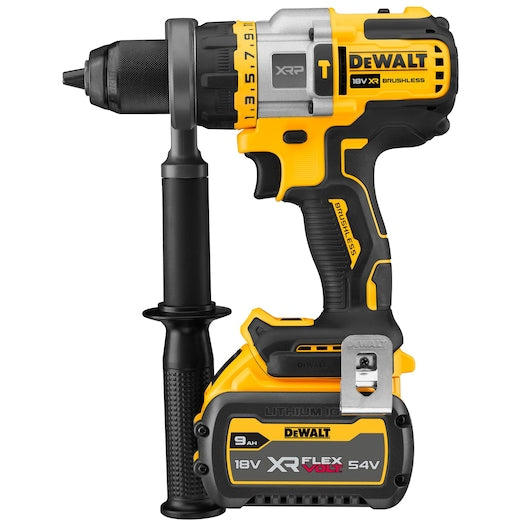 Dewalt (DCD999X1-QW) 18V XR® XRP Brushless Hammer Drill Driver with FLEXVOLT® ADVANTAGE - 1 x 9Ah