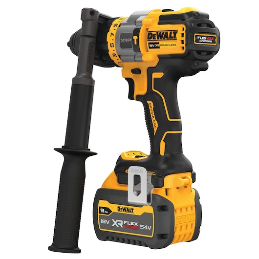 Dewalt (DCD999X1-QW) 18V XR® XRP Brushless Hammer Drill Driver with FLEXVOLT® ADVANTAGE - 1 x 9Ah