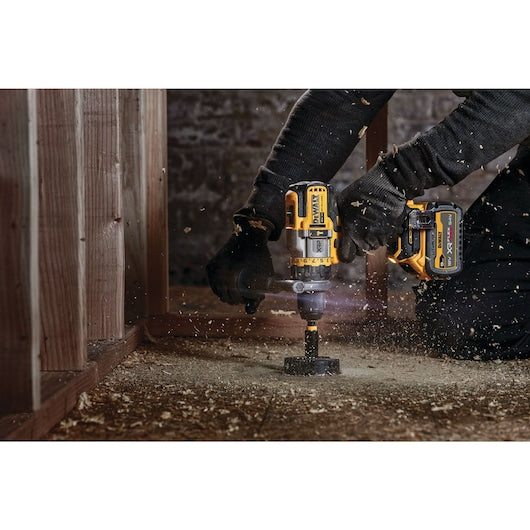 Dewalt (DCD999X1-QW) 18V XR® XRP Brushless Hammer Drill Driver with FLEXVOLT® ADVANTAGE - 1 x 9Ah