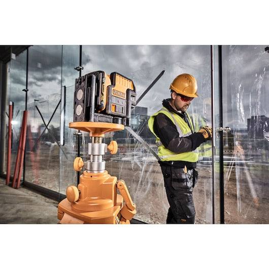 Laser de linha cruzada vermelha Dewalt (DCE0825D1R-QW) 12V XR® de 5 pontos - 1 x 2Ah