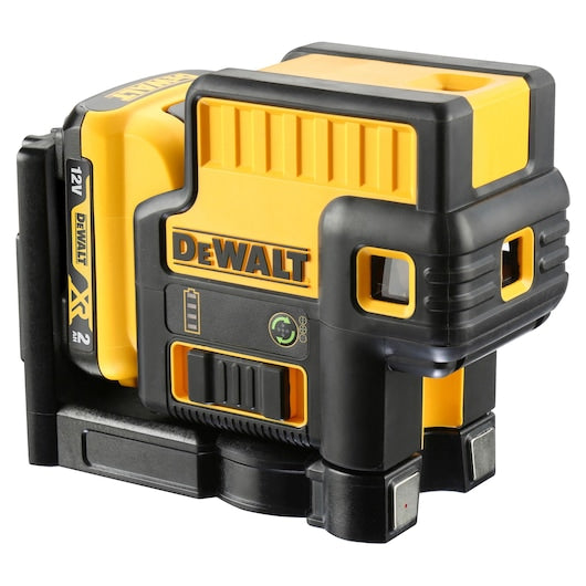 Laser verde Dewalt (DCE085D1G-QW) 12V XR com 5 pontos - 1 bateria de 2Ah