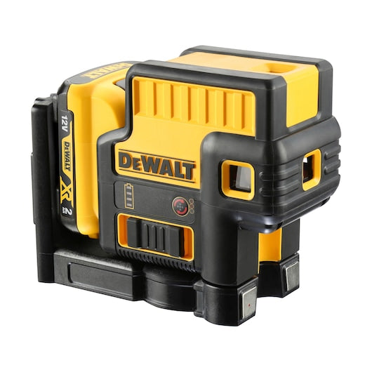 Laser vermelho Dewalt (DCE085D1R-QW) 12V XR com 5 pontos - 1 bateria de 2Ah