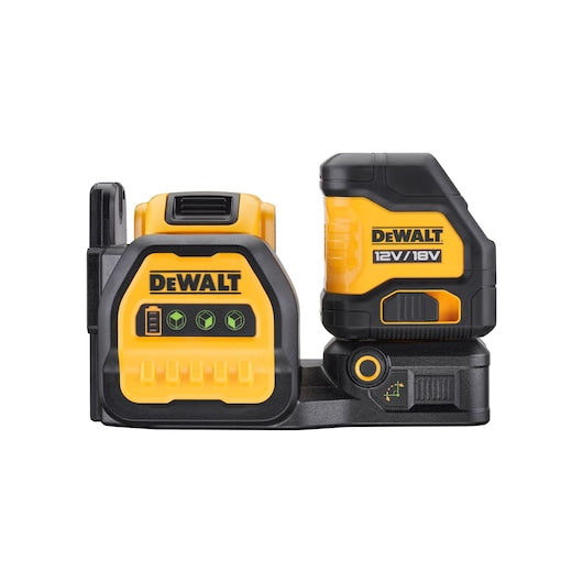 Kit de laser de feixe cruzado verde compacto Dewalt (DCE088D1G18-QW) 12V/18V XR® 3 x 360° - 1 x 2Ah