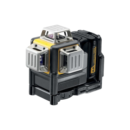 Laser vermelho Dewalt (DCE089LR-XJ) 12V XR 3 x 360 com linhas cruzadas - 4 pilhas AA