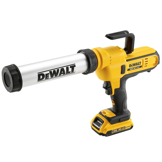 Pistola de calafetagem Dewalt (DCE571D1-QW) 18V XR 400ml - 1 x 2Ah