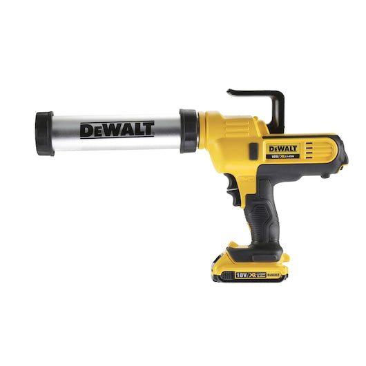 Pistola de calafetagem Dewalt (DCE571D1-QW) 18V XR 400ml - 1 x 2Ah