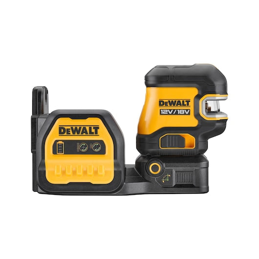 Kit de laser Dewalt (DCE825D1G18-QW) 12V/18V XR® com feixe verde de 5 pontos e cruzado