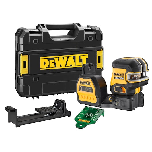 Laser verde Dewalt (DCE822NG18-XJ) 12/18V com 2 pontos e feixe cruzado - Somente a ferramenta