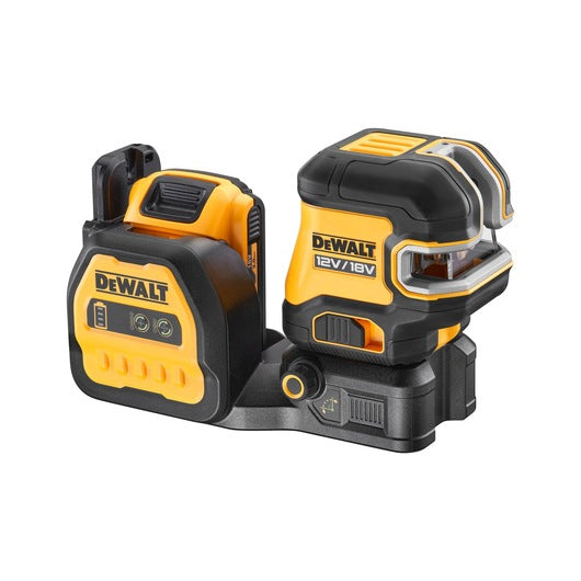 Kit de laser Dewalt (DCE825D1G18-QW) 12V/18V XR® com feixe verde de 5 pontos e cruzado