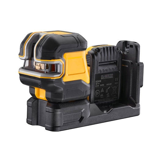 Kit de laser Dewalt (DCE825D1G18-QW) 12V/18V XR® com feixe verde de 5 pontos e cruzado