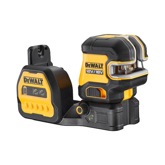 Kit de laser Dewalt (DCE825D1G18-QW) 12V/18V XR® com feixe verde de 5 pontos e cruzado