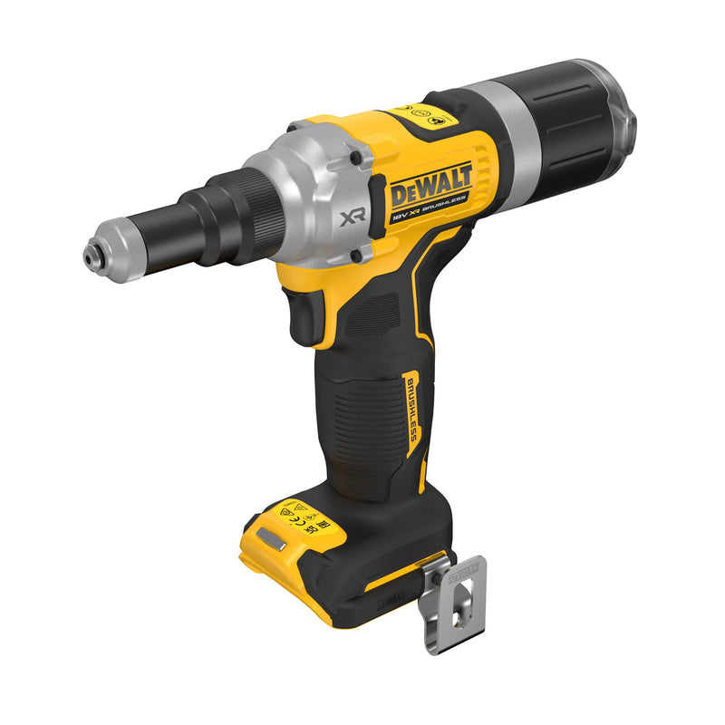 Rebitadora Dewalt (DCF414NT-XJ) 18V XR sem escovas de 6,4 mm (apenas ferramenta)