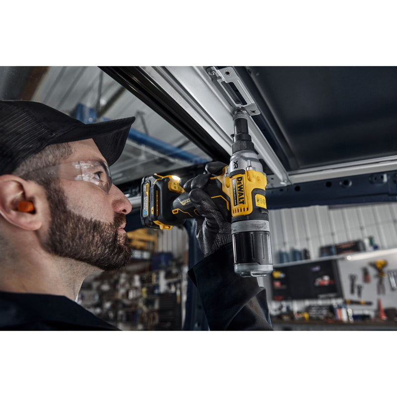 Rebitadora Dewalt (DCF414NT-XJ) 18V XR sem escovas de 6,4 mm (apenas ferramenta)