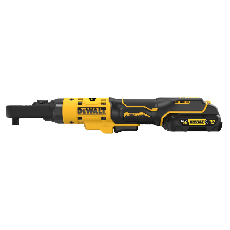 Dewalt (DCF500L2G-QW) 12V XR Brushless 1/4" and 3/8" Sealed Head Ratchet - 2 x 3Ah GFN