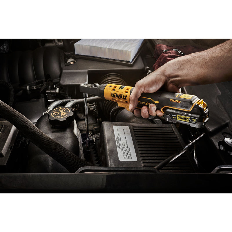 Dewalt (DCF500L2G-QW) 12V XR Brushless 1/4" and 3/8" Sealed Head Ratchet - 2 x 3Ah GFN