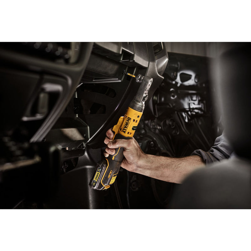 Dewalt (DCF500L2G-QW) 12V XR Brushless 1/4" and 3/8" Sealed Head Ratchet - 2 x 3Ah GFN